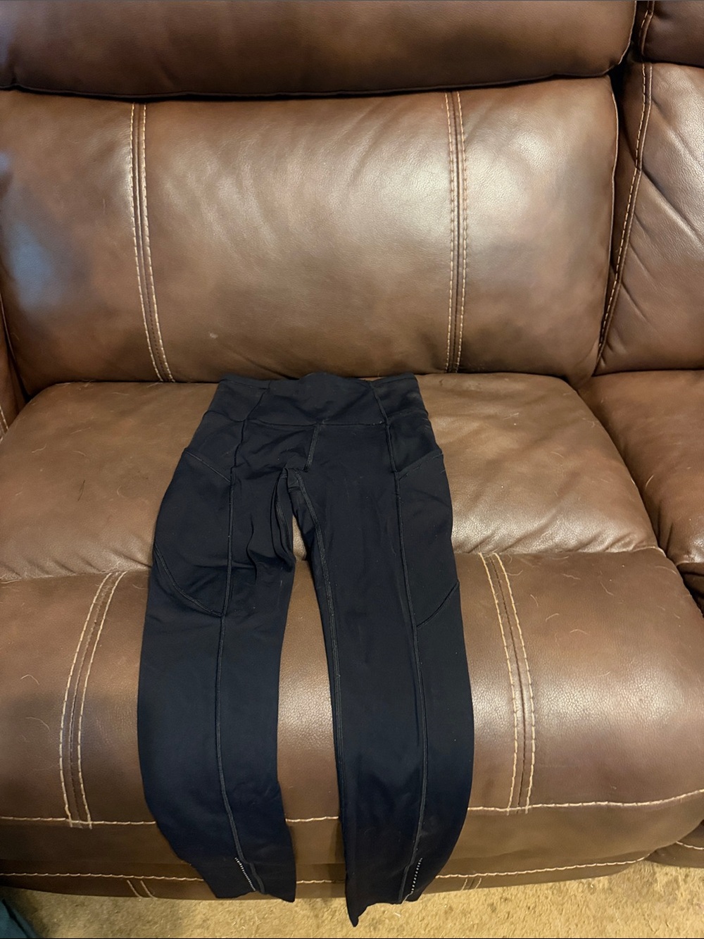 lululemon athletica Black High-Rise Performance Leggings - Picture 1 of 4